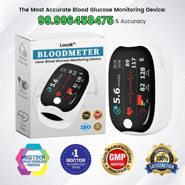 LAOZIK™ Advanced Laser Glucose Monitor