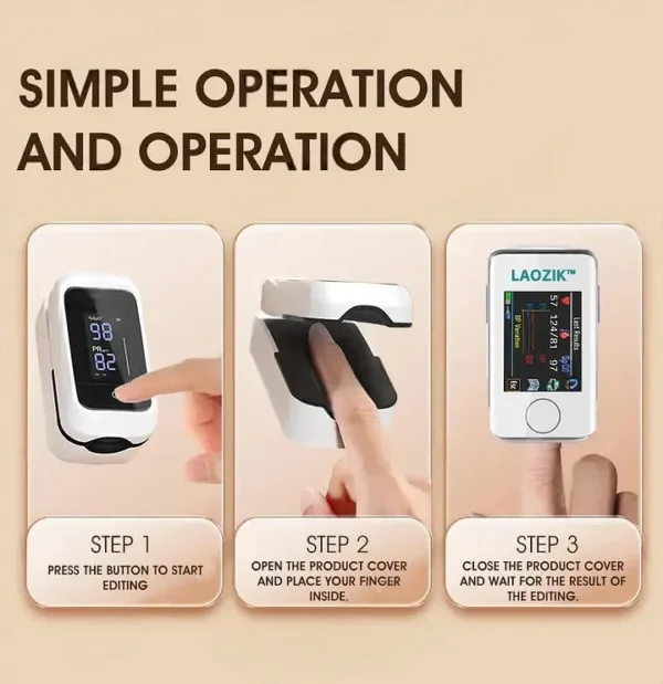 LAOZIK™ Advanced Laser Glucose Monitor