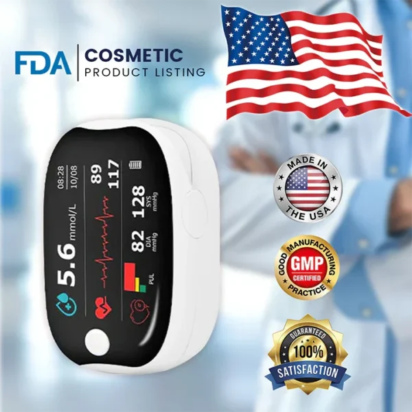 LAOZIK™ GlucoSense Laser Blood Glucose Monitoring Device