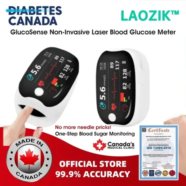 Laozik™ BloodMeter Laser Blood Glucose Monitoring Device